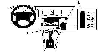 ProClip Monteringsbygel Skoda Octavia 99-06 i gruppen Bilstereo / Hvad passer i min bil / Skoda / Skoda Octavia / Skoda Octavia 1998-2004 hos BRL Electronics (240SKOOCT99PROC)