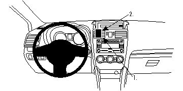 ProClip Monteringsbygel Subaru Forester 13-15/Impreza/XV 12-15 i gruppen Bilstereo / Hvad passer i min bil / Subaru / Impreza hos BRL Electronics (240SUBFOR13PROC)