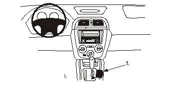 ProClip Monteringsbygel Subaru Impreza 01-04 i gruppen Bilstereo / Hvad passer i min bil / Subaru / Impreza hos BRL Electronics (240SUBIMP01PROC)