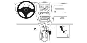 ProClip Monteringsbygel Suzuki Ignis 01-03 i gruppen Bilstereo / Hvad passer i min bil / Suzuki hos BRL Electronics (240SUZIGN01PROC)