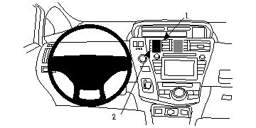 ProClip Monteringsbygel Toyota Prius + 12-15 i gruppen Bilstereo / Hvad passer i min bil / Toyota / Prius / Prius 2010-2015 hos BRL Electronics (240TOYPRIPLPROC)