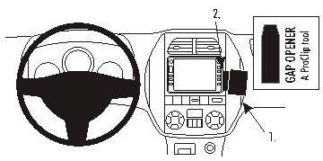 ProClip Monteringsbygel Toyota RAV 4 04-05 i gruppen Bilstereo / Hvad passer i min bil / Toyota / RAV4 / RAV4 2001-2005 hos BRL Electronics (240TOYRAV04PROC)