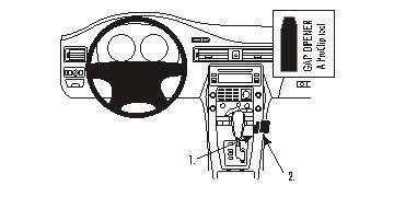 ProClip Monteringsbygel Volvo S80/V70/CX70 08-11 i gruppen Bilstereo / Hvad passer i min bil / Volvo / Volvo XC70 / Volvo XC70 2007-2011 / Andet XC70 2007-2011 hos BRL Electronics (240V70IIPROCLIP)