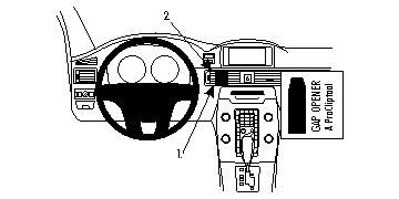 ProClip Monteringsbygel Volvo S80/V70/XC70 12-15 i gruppen Bilstereo / Hvad passer i min bil / Volvo / Volvo V70 / Volvo V70 2012-2016 / Øvrigt V70 2012-2016 hos BRL Electronics (240VOLXC7012PROC)