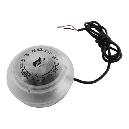 3GAS+ Round, gasalarm 12V/24V til autocamper, campingvogn og båd i gruppen Nyheder hos BRL (244ROUNDALARM)