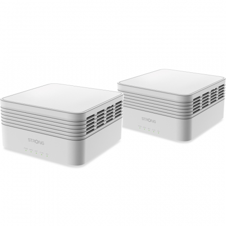 Strong Atria WiFi Mesh 3000 Home-kit 2,4+5GHz, 2-pack i gruppen Hjemmestereo / Tilbehør / Netværk hos BRL Electronics (260MESH30002)