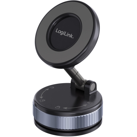 LogiLink AA0198, magnetisk telefonholder med vakuumsugekop i gruppen Nyheder hos BRL (262AA0198)