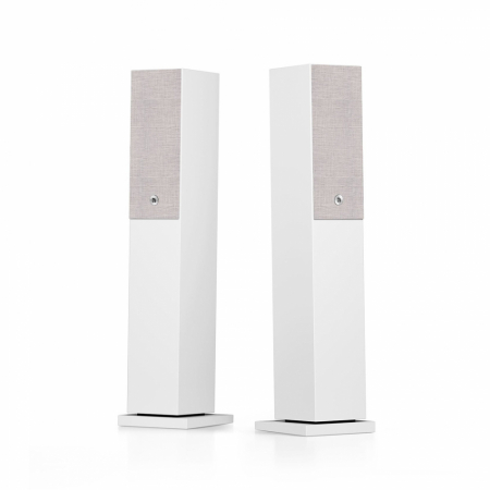 Audio Pro A38 W aktive gulvhøjttalere med Wi-Fi, hvid i gruppen Nyheder hos BRL (287A38WW)