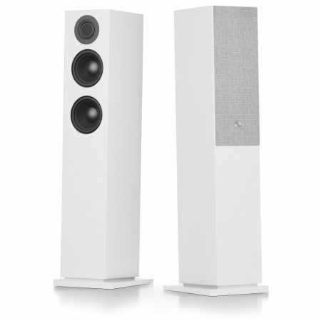 Audio Pro A48 aktiva golvhögtalare med Wi-Fi, vitt par i gruppen Hjemmestereo / Højttalere / WiFi-højttalere hos BRL Electronics (287A48W)