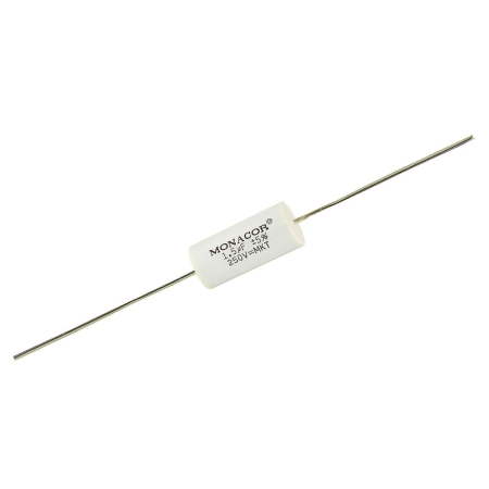 Monacor MKTA-15 MKT-film-kondensator, 1.5 µF, 250 V i gruppen Hjemmestereo / Tilbehør / Komponenter hos BRL (290MKTA15)