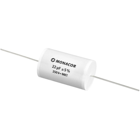 Monacor MKTA-220 MKT-foliekondensator, 22 µF, 250 V i gruppen Hjemmestereo / Tilbehør / Komponenter hos BRL (290MKTA220)