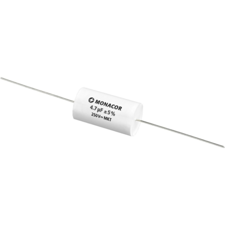 Monacor MKTA-47 MKT-kondensator 4.7 µF, 250 V i gruppen Hjemmestereo / Tilbehør / Komponenter hos BRL (290MKTA47)