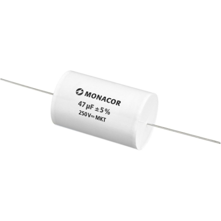 Monacor MKTA-470 MKT-foliekondensator, 47 µF, 250 V i gruppen Hjemmestereo / Tilbehør / Komponenter hos BRL (290MKTA470)