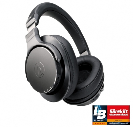 Audio Technica ATH-DSR7BT Svart over-ear med Bluetooth i gruppen Hjemmestereo / Hovedtelefoner / Over-Ear hos BRL Electronics (292ATHDSR7BT)