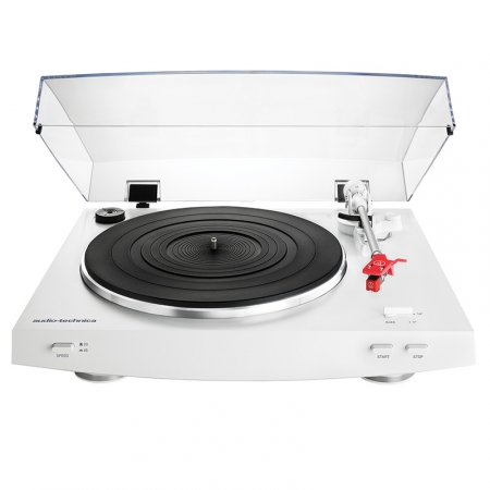 Audio Technica AT-LP3 Skivspelare med AT91-pickup, vit i gruppen Hjemmestereo / Hifi / Pladespiller hos BRL (292ATLP3W)
