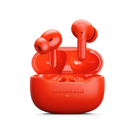 Urbanista Palermo trådløse hovedtelefoner med støjreduktion, Poppy Orange i gruppen Nyheder hos BRL (299PALERMOO)