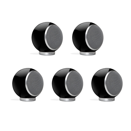 Elipson Planet M stofhøjttaler 5.0 sæt sort i gruppen Pakkeløsninger / Pakker til hjemmet / Højttalerpakker hos BRL (303ELIPLAM5BK)