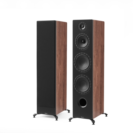 Elipson Prestige Facet II 24F gulvhøjttaler, valnød par i gruppen Nyheder hos BRL (303PF224FWNBK)