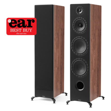 Elipson Prestige Facet II 24F gulvhøjttaler, valnød par i gruppen Hjemmestereo / Højttalere / Gulvhøjttalere hos BRL (303PF224FWNBK)