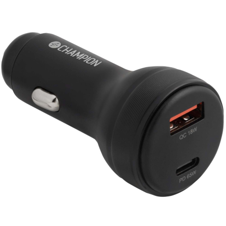 Champion Billader 83W 2-port QC/PD, sort i gruppen Nyheder hos BRL (31094883CH)