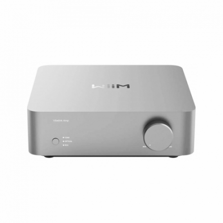 WiiM Vibelink Amp stereoforstærker med DAC, Silver i gruppen Hjemmestereo / Forstærker / Stereoforstærker hos BRL Electronics (312VIBELINKAMPS)