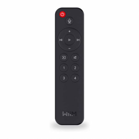 WiiM Voice Remote, passer til Wiim netværksstreamers i gruppen Hjemmestereo / Tilbehør / Fjernbetjeninger og IR-udstyr hos BRL Electronics (312WIIMREMOTE)