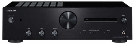 Onkyo A-9130 stereoförstärkare med DAC, svart i gruppen Hjemmestereo / Forstærker / Stereoforstærker hos BRL (350A9130B)