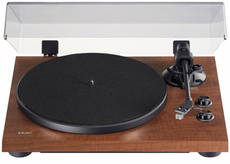 Teac TN-280BT-A3, skivspelare med AT-3600L-pickup, BT & RIAA-steg, valnöt i gruppen Hjemmestereo / Hifi / Pladespiller hos BRL (350TN280BTA3WA)