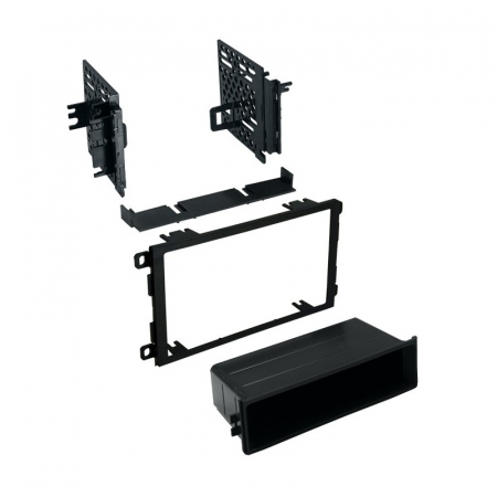 Monteringsram GM-bilar 1992-2012, enkel- & dubbel-DIN i gruppen Bilstereo / Hvad passer i min bil / Suzuki / Grand Vitara / Grand Vitara 1998-2006 hos BRL (400GMK421)
