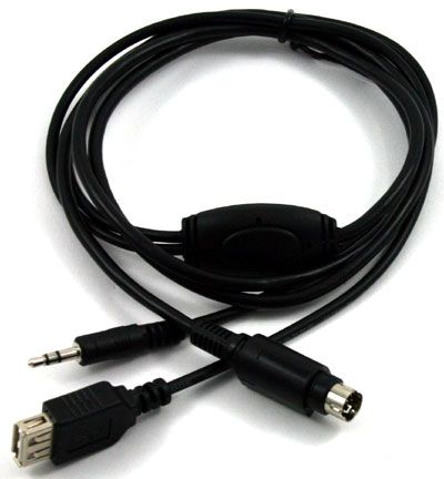 GROM 35USB, AUX & USB i gruppen Hjemmestereo / Kabler / AUX-kabler eller MiniJack-kabler hos BRL Electronics (400GROMC35USB)