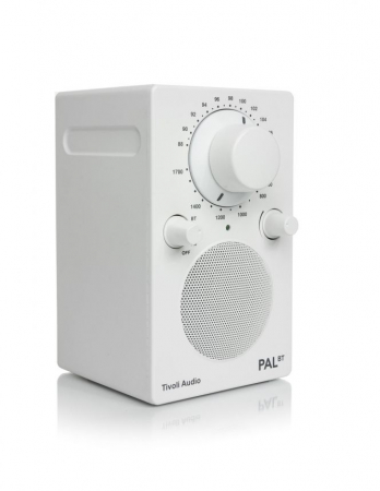 Tivoli Audio PAL BT, FM-radio med Bluetooth, vit i gruppen Pakkeløsninger / Pakker til hjemmet / Mikroanlæg hos BRL Electronics (404TAPALBTG2W)