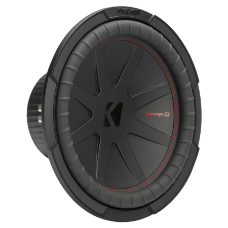 Kicker CompR CWR122, 12-tommer basenhed, 2 x 2 ohm i gruppen Bilstereo / Bas / Basenhed hos BRL (41048CWR122)
