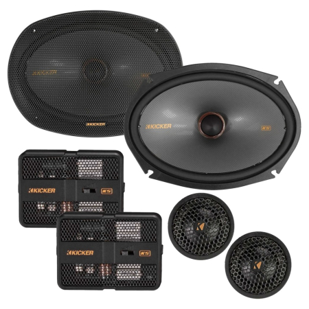 Kicker KSS6904, 6x9-tommers komponentsystem, par i gruppen Bilstereo / Bilhøjttalere / Komponentsæt hos BRL (41051KSS6904)