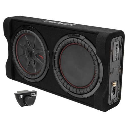 Kicker CompRT PTRTP12, 12-tommers nedadrettet aktiv subwooferkasse i gruppen Bilstereo / Bas / Aktiv subwoofer hos BRL (41051PTRTP12)