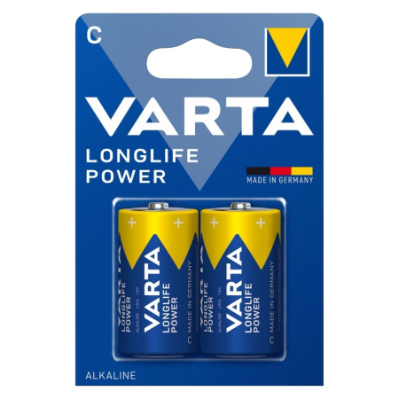 Varta Longlife Power C, alkaliske batterier, 2 stk. i gruppen Nyheder hos BRL (418V4914)