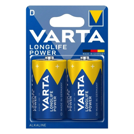 Varta Longlife Power D, alkaliske batterier, 2 stk. i gruppen Nyheder hos BRL (418V4920)