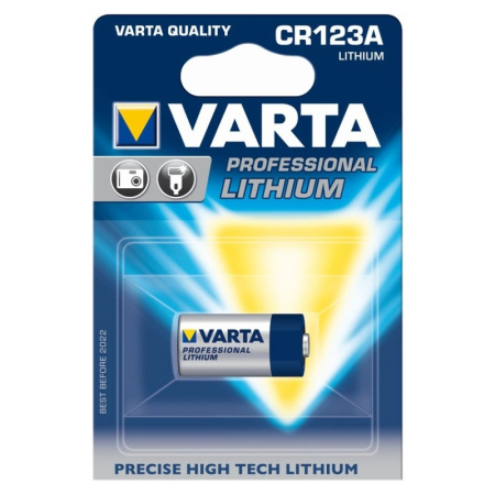 Varta Professional CR123A, lithiumbatteri, 1 stk. i gruppen Nyheder hos BRL (418VCR123A)