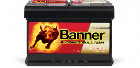 Banner Running Bull AGM 720A 70Ah i gruppen Bilstereo / Tilbehør / Batterier hos BRL Electronics (420BANNER70)