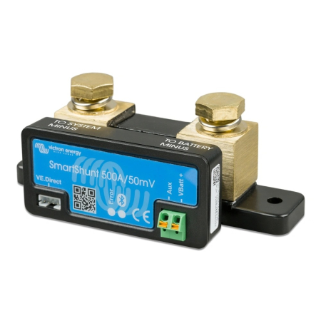 Victron SmartShunt batterimonitor, 500 A/50 mV i gruppen Bilstereo / Autocamper / El & strøm hos BRL (421SHU050150050)