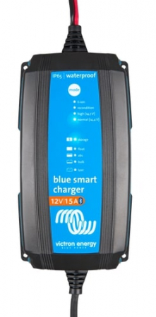 Victron Blue Smart IP65 batterioplader 15A, 12 Volt i gruppen Nyheder hos BRL (421VBSIP6512151)