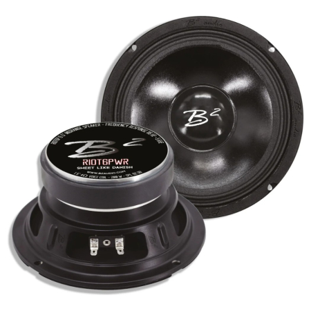 B2 Audio RIOT6PWR, 6.5 tommer midbas/mellemregister, par i gruppen Nyheder hos BRL (505RIOT6PWR)