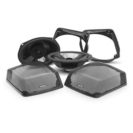 Rockford Fosgate Højttalerkits til Harley Davidson 98 - 02 i gruppen Bilstereo / Bilhøjttalere / Bilspecifikke højttalere hos BRL Electronics (510TMS69BL9813)