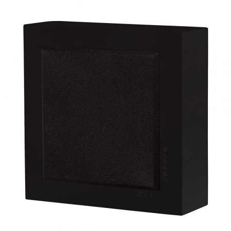 DLS Flatbox Slim Mini vägghögtalare i mattsvart, styck i gruppen Hjemmestereo / Højttalere / Vægmonterede højttalere hos BRL Electronics (610HFB18188SB)