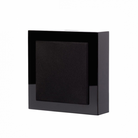 DLS Flatbox Mini on-wall högtalare i pianosvart, styck i gruppen Hjemmestereo / Højttalere / Vægmonterede højttalere hos BRL Electronics (610HFB24249B)