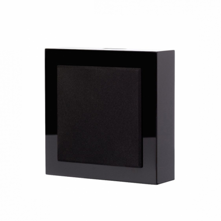 DLS Flatbox Mini on-wall højttaler i klaversort, stk. i gruppen Hjemmestereo / Højttalere / Vægmonterede højttalere hos BRL Electronics (610HFB24249B)
