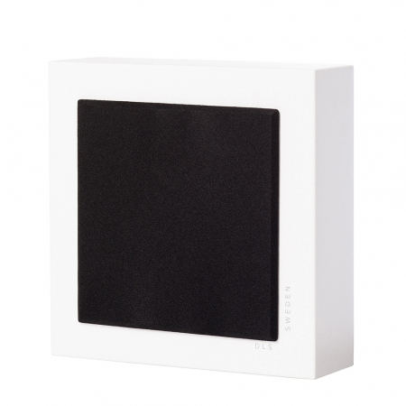 DLS Flatbox Mini on-wall højttaler i mat hvid, stk. i gruppen Hjemmestereo / Højttalere / Vægmonterede højttalere hos BRL Electronics (610HFB24249W)