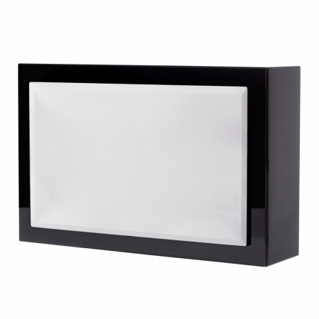 DLS Flatsub 8.2 væghængsbar aktiv subwoofer, pianosort i gruppen Hjemmestereo / Højttalere / Subwoofere hos BRL (610HFS463017B)