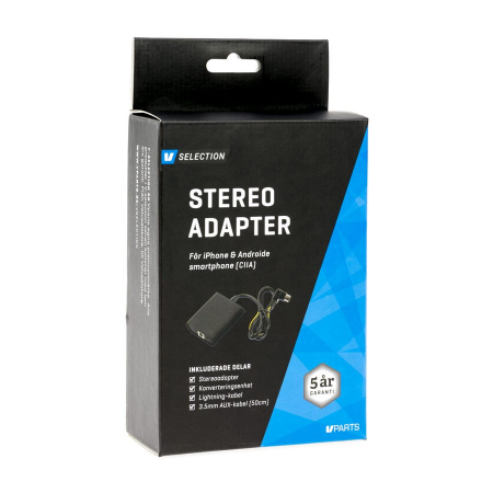 AUX- & Bluetooth-adapter, Volvo-bilar 1994-2000 m.fl med SC-stereo i gruppen Bilstereo / Hvad passer i min bil / Volvo / Volvo XC70 / Volvo XC70 1997-2000 / Øvrigt XC70 1997-2000 hos BRL Electronics (66616060901)