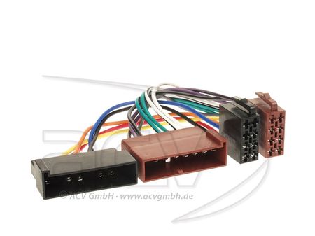 ISO-Kontakt Ford 1993-2008, Mazda i gruppen Bilstereo / Hvad passer i min bil / Ford / Focus / Focus 1998-2004 / Skifte stereo Focus 1998-2004 hos BRL Electronics (700111402)