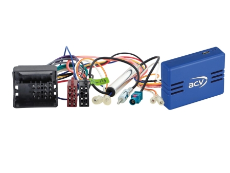 CAN-Bus Kit Citroen/Peugeot Quadlock>ISO/Fakra>DIN i gruppen Bilstereo / Hvad passer i min bil / Peugeot / Peugeot 107 / Peugeot 107 2005-2014 hos BRL (7001210414615)